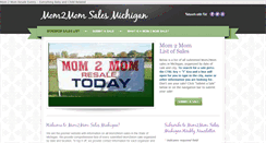 Desktop Screenshot of mom2momsalesmichigan.com
